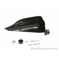 Kit de paramanos BARKBUSTERS STORM THREADED universal Color negro para KAWASAKI, KTM, ROYAL ENFIELD y YAMAHA de 2017 a 2024