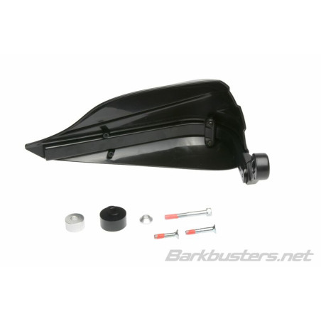 Kit de paramanos BARKBUSTERS STORM THREADED universal Color negro para KAWASAKI, KTM, ROYAL ENFIELD y YAMAHA de 2017 a 2024