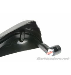 BARKBUSTERS Storm Handguard Kit Single Point Bar End Black for KAWASAKI, KTM, ROYAL ENFIELD and YAMAHA 2017-2024