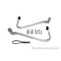 Soportes de aluminio Barkbusters Fijación de doble anclaje - BHG-010-NP