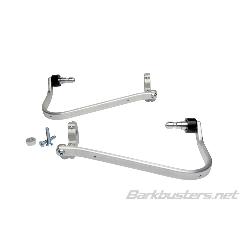 Soportes de aluminio BARKBUSTERS Fijación de doble anclaje para HONDA, SUZUKI y KAWASAKI de 1999 a 2025