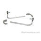 Soportes de aluminio Barkbusters Fijación de doble anclaje - BHG-053-NP