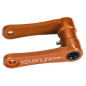 Kit de bajada KOUBALINK 25.4 mm Husqvarna TR650 Strada / Terra - naranja