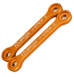 Kit de rabaissement de selle KOUBALINK (28.6 mm) or - Suzuki DL650 / 1000