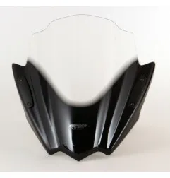 Pantalla universal MRA Racing RNB para motos naked para HONDA VT 1100 C SHADOW, SUZUKI GN 125, KAWASAKI VULCAN 750 y DUCATI 400