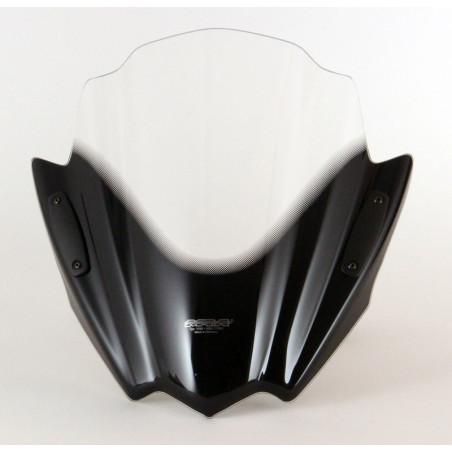 Pantalla universal MRA Racing RNB para motos naked para HONDA VT 1100 C SHADOW, SUZUKI GN 125, KAWASAKI VULCAN 750 y DUCATI 400