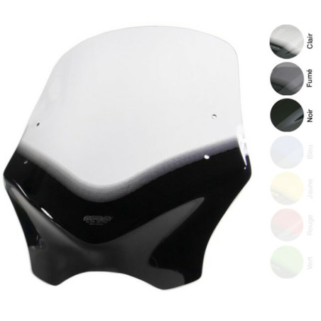Pantalla MRA V-Flow VFSC para motos naked con spoiler para SUZUKI, HONDA, KAWASAKI y DUCATI de 1955 a 2025