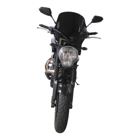 MRA V-Flow Screen "C" Windshield - With Spoiler for SUZUKI GN 125, HONDA VT 1100 C SHADOW, KAWASAKI VULCAN 750 and DUCATI 400