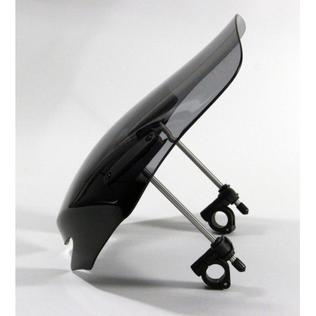 Pantalla MRA V-Flow Z, ahumado para SUZUKI GN 125, HONDA VT 1100 C SHADOW, KAWASAKI VULCAN 750 y DUCATI 400 de 1955 a 2025