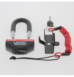 Candado de disco VECTOR MiniMax+ - Ø16mm / 47x40mm - Certificado SRA - Pack de 30 uds