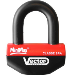 Candado de disco VECTOR MiniMax+ - Ø16mm / 47x40mm - Certificado SRA - Pack de 30 uds