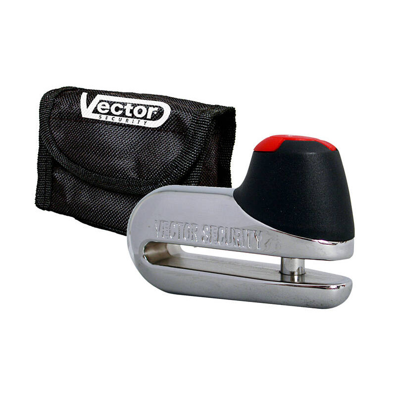 Candado de disco VECTOR Block One - Ø10mm - Cromo Candado de disco VECTOR Block One - Ø10mm - Cromo