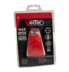 Candado de disco VECTOR The Max Armour - Ø14mm - Certificado SRA