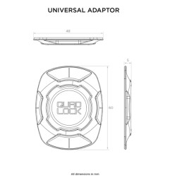 Adaptateur universel QUAD LOCK