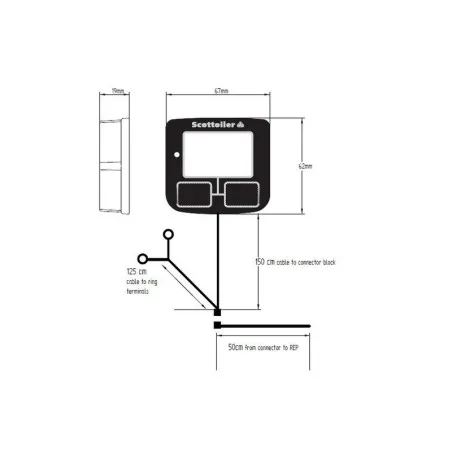 Sistema de lubricación SCOTTOILER eSystem 3.1 + Lubricante Biodegradable Green