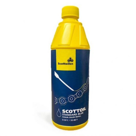 SCOTTOILER Ölnachfüllung für eSystem & vSystem Blue Kit Hochtemp. 0-30°C - 500ml