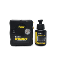 AIRMAN ResQ Scout Mini-compressor + Tire Sealant Bottle Kit