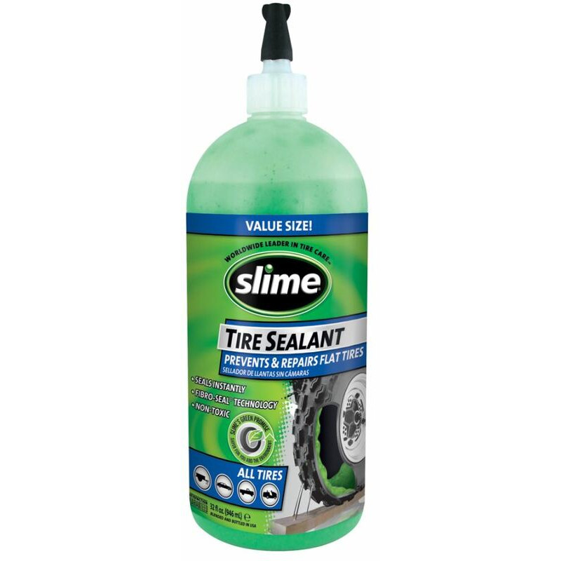 Préventif crevaison SLIME Tubeless 950ml Préventif crevaison SLIME Tubeless 950ml