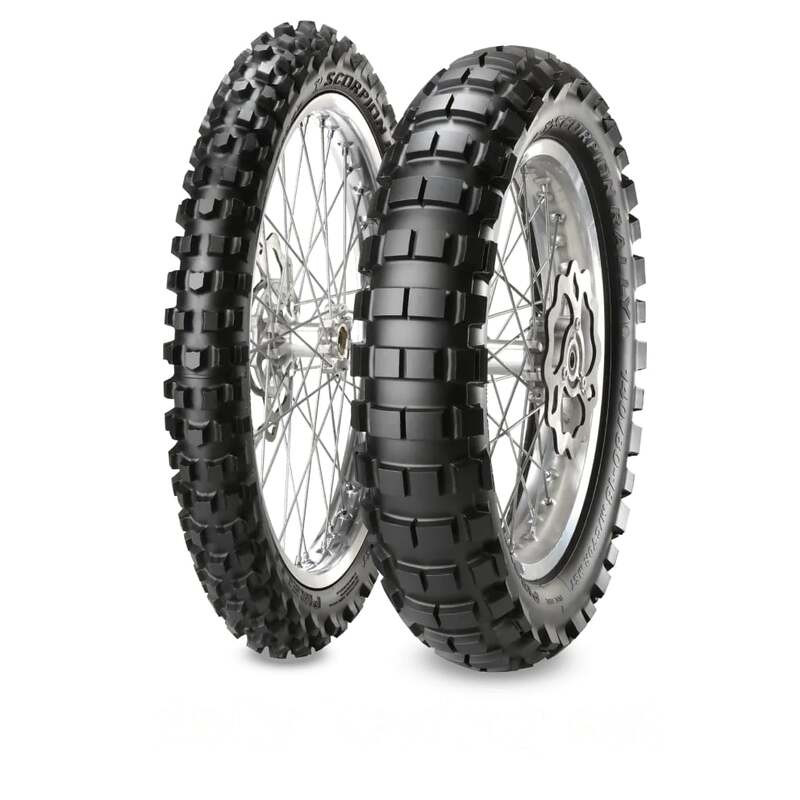 Neumático de enduro PIRELLI SCORPION RALLY (F) Race 90/90-21 M/C 54R MST TT delantero