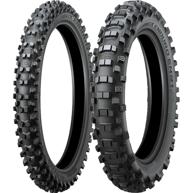 Pneu enduro DUNLOP GEOMAX EN91 120/90-18 M/C 65R TT arrière
