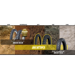 Neumático de motocross DUNLOP GEOMAX MX34 110/100-18 M/C NHS 64M TT trasero