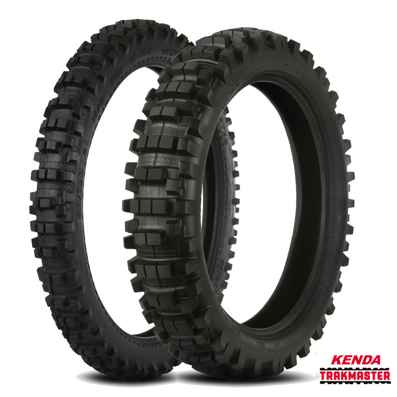Tyre set KENDA K760 Trakmaster 2 (front 80/100-21 + rear 100/90-19)
