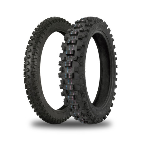 Tyre set KENDA Mini Cross (front CARLSBAD 60/100-14 + rear WASHOUGAL III 80/100-12)