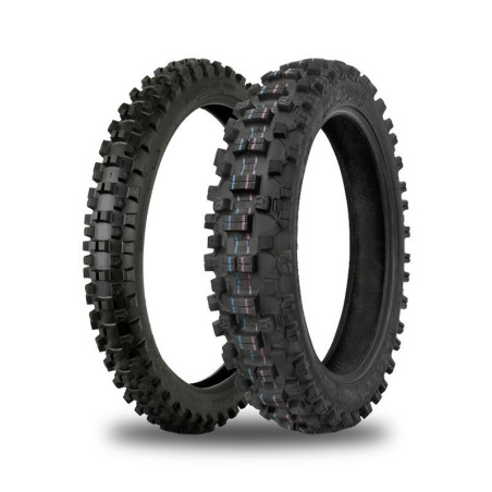 Reifensatz KENDA Mini Cross (vorne WASHOUGAL 60/100-14 + hinten WASHOUGAL III 80/100-12)