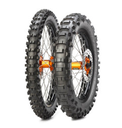 Enduro tyre METZELER MCE 6 DAYS EXTREME (F) Super Soft 90/100-21 M/C 57M MST TT Bande JAUNE FLUO front