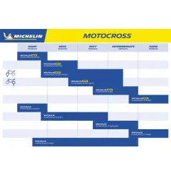 Pneu motocross MICHELIN STARCROSS 6 SAND 110/90-19 M/C NHS 62M TT arrière