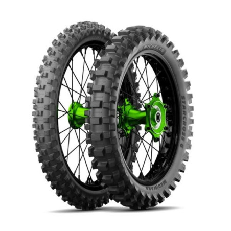 Pneu motocross MICHELIN STARCROSS 6 MEDIUM HARD 90/100-21 M/C NHS 57M TT avant