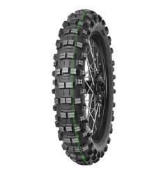 Neumático de enduro MITAS TERRA FORCE-EF PRO 140/80-18 70M TT SUPER SOFT EXTREME 2 GREEN trasero