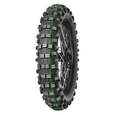 Enduro-Reifen MITAS TERRA FORCE-EF PRO 140/80-18 70M TT SUPER SOFT EXTREME 2 GREEN hinten
