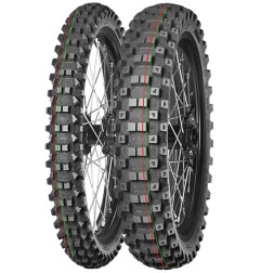 Motocross tyre MITAS TERRA FORCE-MX MH 90/100-16 NHS 51M TT MEDIUM TO HARD RED GREEN rear