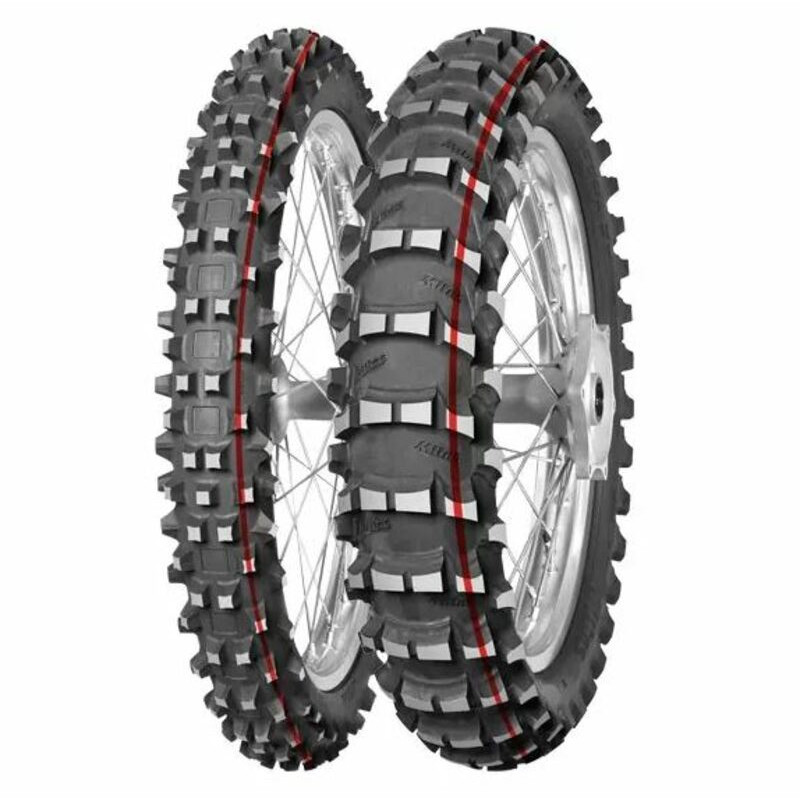 Motocross tyre MITAS TERRA FORCE-MX SAND 80/100-21 NHS 51M TT SAND RED RED front