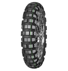 Neumático de enduro MITAS END TRAIL-RALLY PRO 140/80 B 18 70R TT M+S SUPER LIGHT GREEN trasero