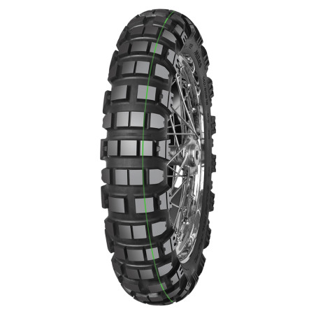 Enduro tyre MITAS END TRAIL-RALLY PRO 140/80 B 18 70R TT M+S SUPER LIGHT GREEN rear