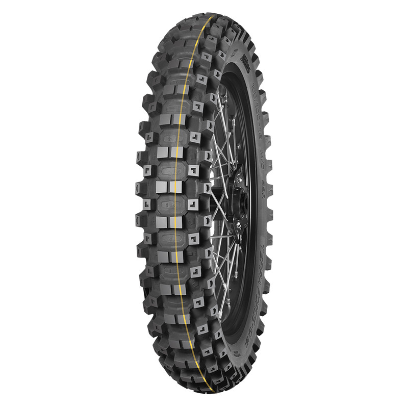 Neumático de enduro MITAS TERRA FORCE-EX MH 120/90-18 65M TT SUPER (MH TERRAIN) YELLOW trasero