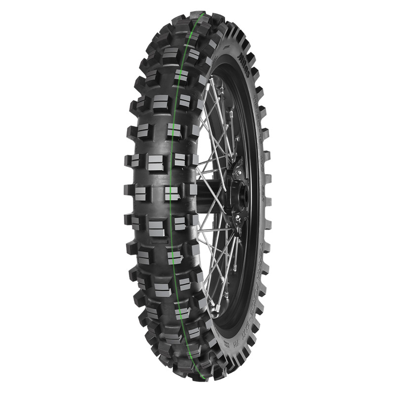 Enduro tyre MITAS TERRA FORCE-EX XT 120/90-18 65M TT SUPER LIGHT (XTREME TERRAIN) GREEN rear