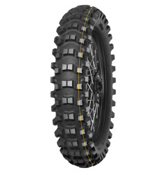 Pneu enduro MITAS TERRA FORCE-EX XT 120/90-18 65M TT SUPER (XTREME TERRAIN) YELLOW arrière