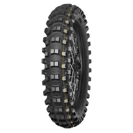 Neumático de enduro MITAS TERRA FORCE-EX XT 120/90-18 65M TT SUPER (XTREME TERRAIN) YELLOW trasero