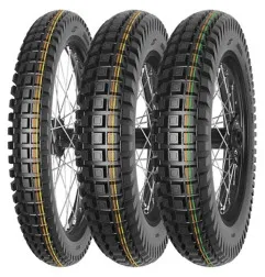 Trial tyre MITAS TRIAL 120/100 R 18 68M TL/TT SOFT ORANGE YELLOW rear