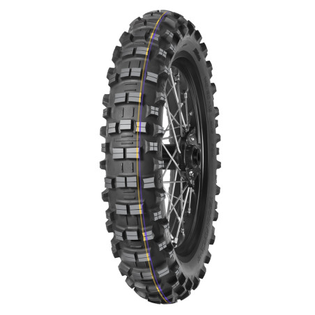 Enduro tyre MITAS TERRA FORCE-EF 140/80-18 70R TT SUPER FAST YELLOW PURPLE rear