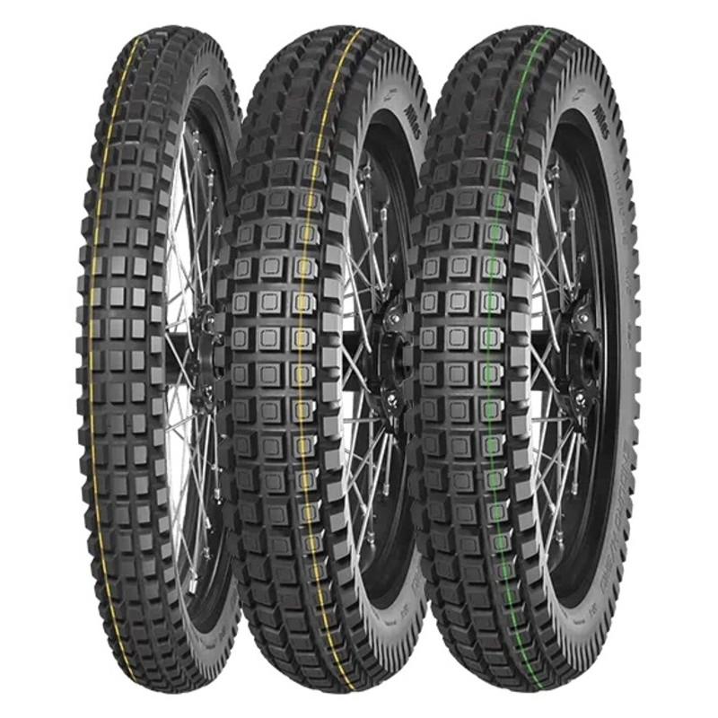 Enduro-Reifen MITAS ENDURO HYBRID 80/100-21 (2.75-21) 51P TL/TT SUPER YELLOW M+S vorne Enduro-Reifen MITAS ENDURO HYBRID 80/100-21 (2.75-21) 51P TL/TT SUPER YELLOW M+S vorne