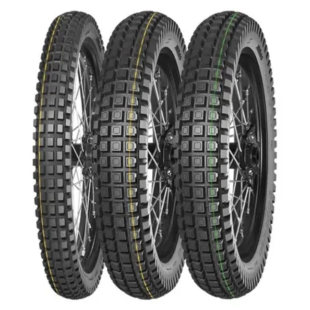 Pneu enduro MITAS ENDURO HYBRID 80/100-21 (2.75-21) 51P TL/TT SUPER YELLOW M+S avant