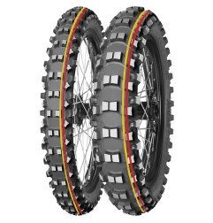 Motocross tyre MITAS TERRA FORCE-MX SM 90/90-21 (3.00-21) NHS 54M TT SOFT TO MEDIUM RED YELLOW front