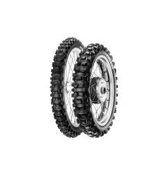 Motocross tyre PIRELLI SCORPION XC MID HARD (F) 80/100-21 51R NHS TT front