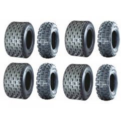 Juego de neumáticos KENDA DOMINATOR K300 (4 x 21X7-10 + 4 x 20X11-9)