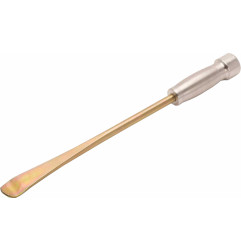 RFX Race Single Spoon End Tyre Lever with Silver Handle - Mousse Type - Golden - 420mm