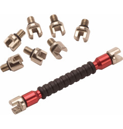Llave de radios RFX Race con boquillas intercambiables - roja